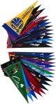 Swil 12X18 Felt Pennant Banner , Hanging Triangle Flag Banner