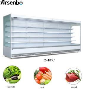 China Anticorrosive Multideck Open Chiller Microcomputer Temp For Supermarket factory