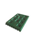 EN124 Standard High Manganese Steel Jaw Plate for C116 Crusher Mn18Cr2 Wear