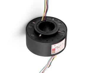 China High Precision Through Hole Slip Ring 50mm Center Hole For Power Signal Transmitting factory