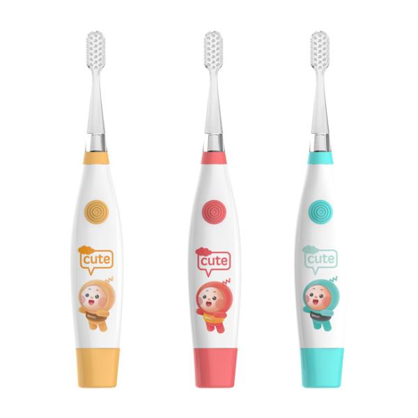 Kids IPX7 Oral Care Electric Toothbrush Battery Powered With Dupont Nylon
