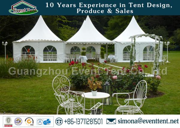 Big Wedding Luxury Camping Tent Waterproof Square Roll Up Windows With Mosquito