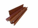 ISO45001 2.0mm 6063 T5 Wood Grain Aluminum Extrusion
