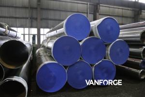 China ASTM A335 P91 Pipe , Seamless Carbon Steel Pipe For High Temperature Service factory