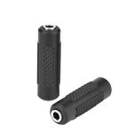 3.5mm Stereo Jack to 3.5mm Audio Cable Connectors Female / Female Adapter