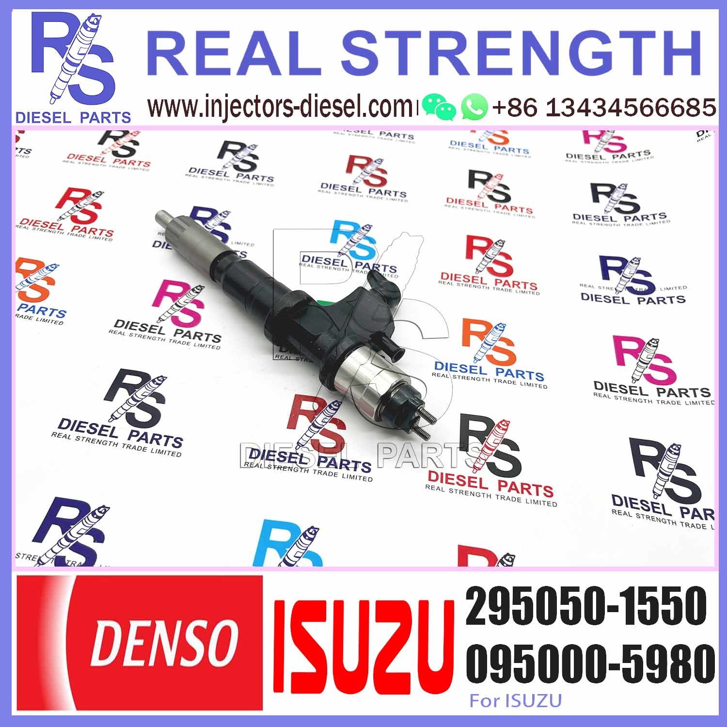 Common Rail Injector 295050-2990 8-98259290-0 898259290 295050-1550 For ISUZU 6WG1 engine