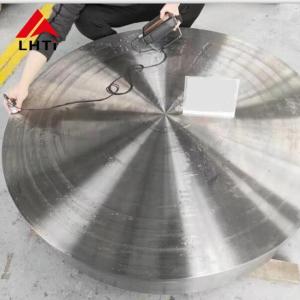 China Gr7 Gr9 Gr12 Forged Round Titanium Disc Disk Dia 200mm 350mm Astm B381 factory