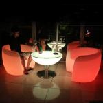 Waterproof LED Bar Furniture , LED Bar Stools For Living Room / Garden