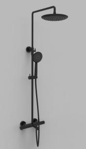 China Wall Mounted Hand Shower Mixer Set ABS Plastic Thermostatic Showerhead factory