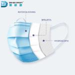 Dust Proof CE FDA YY/T0969-2013 3 Ply Non Woven Face Mask