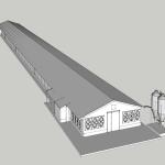 Steel Frame Chicken House Prefabricated Poultry Building Q235 Q345B