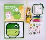Kids Instant Printing Digital Camera, 2.4 Inch Selfie Screen 1080P HD Camera