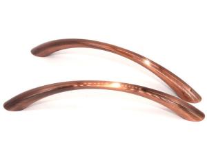 China Plating Rose Gold Luxury Modern Metal Die Casting Double Hole factory