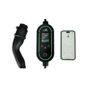 High Performance 7.36kW 32A Smart EV Charger With WiFi/Bluetooth LCD Display