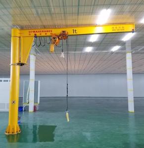 China 1T 2T Boom Jib Crane 6M Lifting Height Column Type Cantilever factory