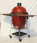 21.5inch Ceramic BBQ Grill Kamado, Large KAMADO, Outdoor BBQ, New Style Ceramic
