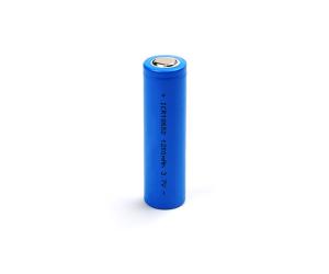 China Lithium Ion 1200mAh 3.7 V Battery ICR18650 Rechargeable Cell factory