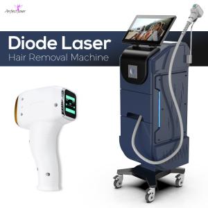 China 808nm Diode Laser Hair Removal Machine Water Air Semiconductor Cooling 1-150J/cm2 Energy Density factory