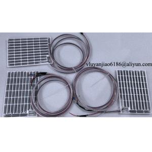 China Glass Washing Corrosive Liquid Heating Elements PTFE Frame Immersion Heater factory