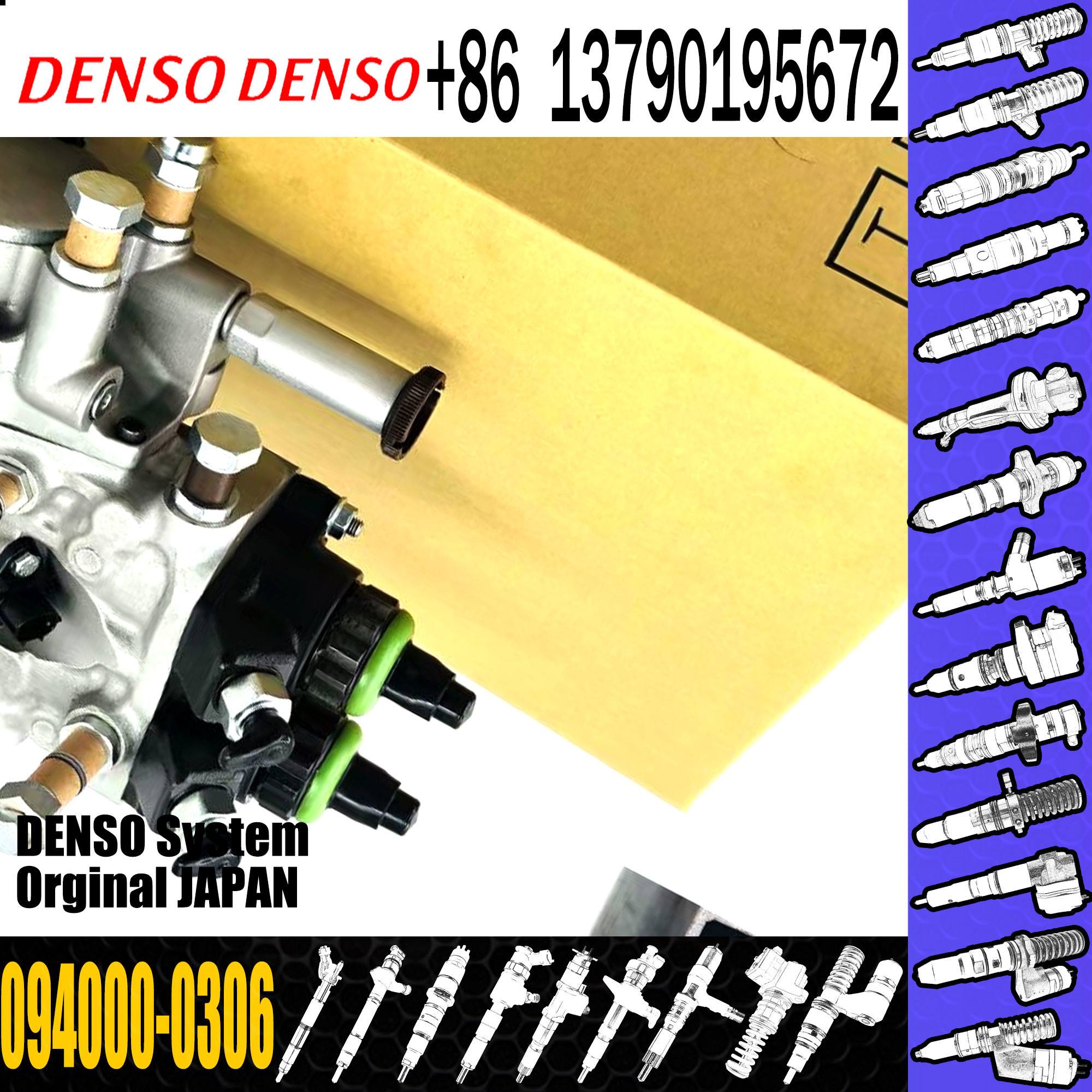 High Quality Diesel Fuel Injection Pump 094000-0300 094000-0303 094000-0304 094000-0305 094000-0306 For ISUZU 6HK1