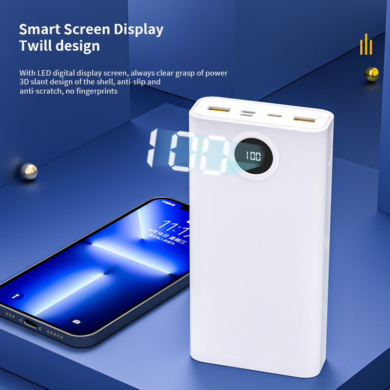 Easy Carry Large Capacity Power Bank 10000mAh PD20W Input 250g