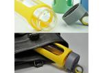 Bpa Free Outdoor Custom Unbreakable Glass Water Bottles SGS Certification