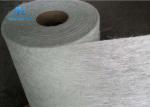 White Color Fiberglass Chopped Strand Mat 300gsm E - Glass For Automobile Plate