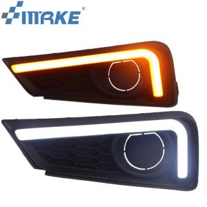 China Led For Honda City 2015-2017 High Power Led Daytime Running Lamp Cob Drl Lights factory