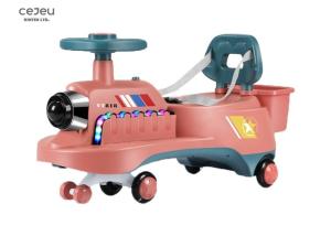 China Babygo Upgrade Audio Visual Twist Car Children Rollerblading Widened Caster factory