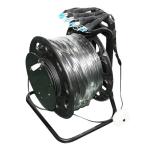 Armored Military Tactical Fiber Optic Cable / 4 Strand Single Mode Fiber 300m LC