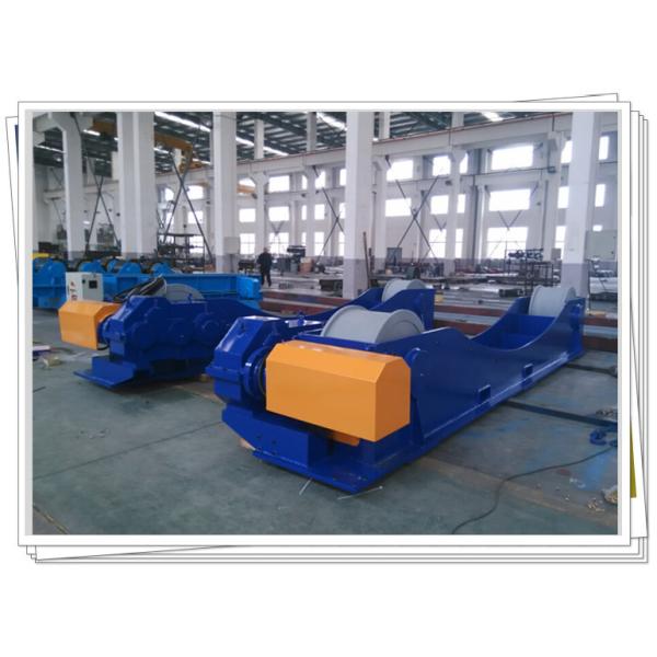 China Customized Tank Turning Rolls With Steel Roller For 150T 12M Job Shot Blasting factory