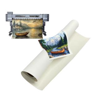 Premium Latex UV Matte Canvas Custom Printing Polycotton Canvas Roll