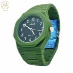 Factory Wholesale Quartz Movement Waterproof Resin Rubber Case Watches