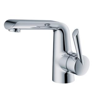 China Modern Deck Mounted Basin Mixer Faucet / Single Hole Chrome Basin Mixer Taps HN-3A36 factory