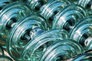 China 10KV-1000KV Toughened Glass Disc Insulators For High Voltage Transmission Line factory
