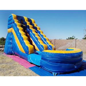 China Pool Slide Water Slides Backyard Adult Kids Commercial Inflatable Water Slides factory