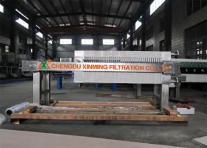 China Anticorrosive Acid And Alkali Proof Wastewater Filter Press Durable Stainless Steel factory