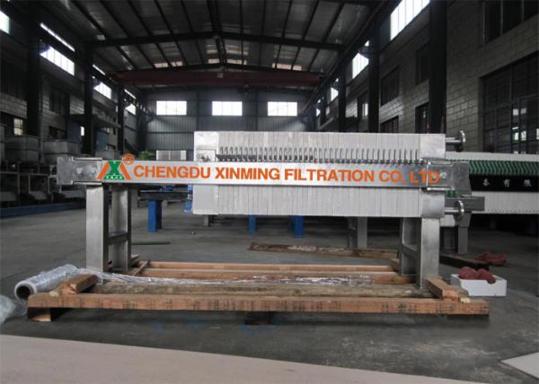 Anticorrosive Acid And Alkali Proof Wastewater Filter Press Durable Stainless