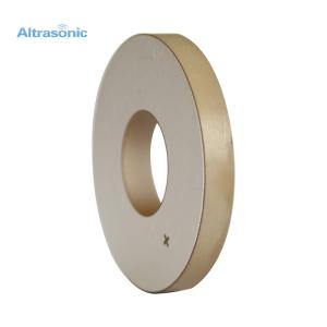 China Ultrasonic Transducer Pzt Ceramic Ring Shape 50x20x6 factory