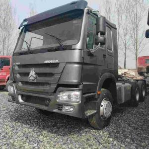 China Chinese 9T LDH Used Tractor Trailer Sinotruk Howo 371 375hp factory
