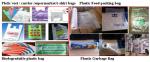 T-shirt Bags, Vest Bags, Shopping Bags, Plastic Bags, Carry bags, Carrier,