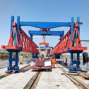 China Truss Type Bridge Girder Launcher Crane High Performance Steel In Hot factory