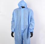 Chemical Industrial Workers Clothing Taped Seam Microporous Coverall with 3