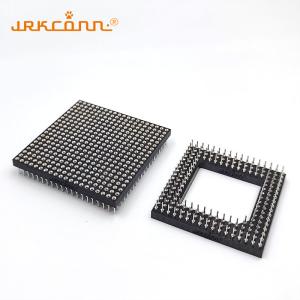 1.27mm PGA Test Socket Gold Plated 96P 132P 168P 400P Contact Clip Material