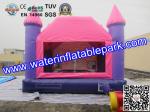 Pink Princess Inflatable Bouncy Castle , Park Inflatable Castle