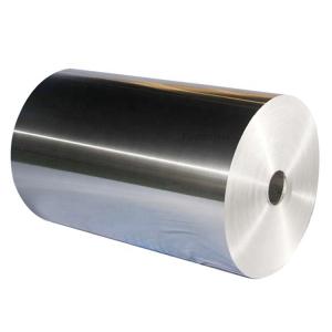 China 300mm 1235 Foil Aluminum Roll 7 Micron Clean Mill Finsh Surface factory
