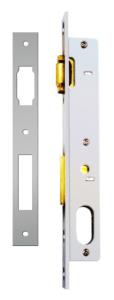 China AB Finish Aluminum Door Lock European Style Iron Doors Aluminum Patio Door Lock factory