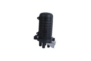 China Waterproof Dome Fiber Optical Splice Closure Black PC Material For FTTA factory
