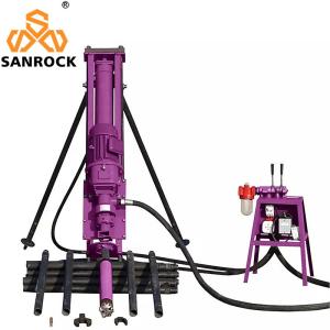 China Mining Rock Drilling Rig Portable Hydraulic Pneumatic Rotary Blas Thole Drill Rig factory