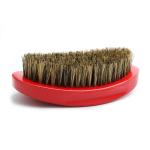 Oem Custom Wave Hair Brush For 360 Wood Handle Natural Wild Boar Bristle